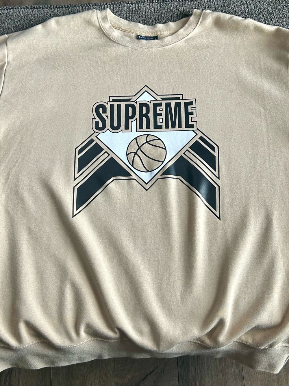 Supreme basketball sweatshirt